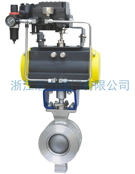 气动V型球阀工业领域的广泛应用